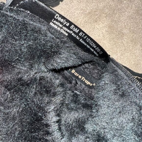 BareTraps "Deelya" Black Booties - Sz 8.5 - Picture 12 of 12